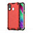 Silicone Transparent Frame Case Cover 360 Degrees AM1 for Samsung Galaxy A40