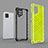 Silicone Transparent Frame Case Cover 360 Degrees AM1 for Samsung Galaxy A42 5G