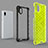 Silicone Transparent Frame Case Cover 360 Degrees AM1 for Samsung Galaxy M01 Core