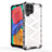 Silicone Transparent Frame Case Cover 360 Degrees AM1 for Samsung Galaxy M33 5G