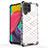 Silicone Transparent Frame Case Cover 360 Degrees AM1 for Samsung Galaxy M53 5G