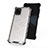 Silicone Transparent Frame Case Cover 360 Degrees AM1 for Samsung Galaxy Note 10 Lite