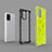 Silicone Transparent Frame Case Cover 360 Degrees AM1 for Samsung Galaxy S10 Lite