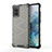Silicone Transparent Frame Case Cover 360 Degrees AM1 for Samsung Galaxy S20 Plus 5G Black