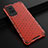 Silicone Transparent Frame Case Cover 360 Degrees AM1 for Vivo X60 Pro 5G