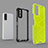 Silicone Transparent Frame Case Cover 360 Degrees AM1 for Vivo Y11s