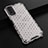 Silicone Transparent Frame Case Cover 360 Degrees AM1 for Vivo Y11s