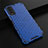 Silicone Transparent Frame Case Cover 360 Degrees AM1 for Vivo Y30