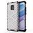 Silicone Transparent Frame Case Cover 360 Degrees AM1 for Xiaomi Redmi 10X Pro 5G