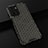 Silicone Transparent Frame Case Cover 360 Degrees AM2 for OnePlus Nord N20 SE Black