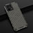 Silicone Transparent Frame Case Cover 360 Degrees AM2 for Oppo F21s Pro 4G Black
