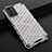 Silicone Transparent Frame Case Cover 360 Degrees AM2 for Oppo Reno6 5G
