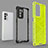 Silicone Transparent Frame Case Cover 360 Degrees AM2 for Oppo Reno6 Pro 5G India