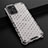 Silicone Transparent Frame Case Cover 360 Degrees AM2 for Oppo Reno6 Z 5G