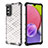 Silicone Transparent Frame Case Cover 360 Degrees AM2 for Samsung Galaxy A04s
