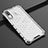 Silicone Transparent Frame Case Cover 360 Degrees AM2 for Samsung Galaxy A20