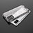 Silicone Transparent Frame Case Cover 360 Degrees AM2 for Samsung Galaxy A71 5G