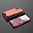 Silicone Transparent Frame Case Cover 360 Degrees AM2 for Samsung Galaxy S20