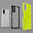 Silicone Transparent Frame Case Cover 360 Degrees AM2 for Vivo Y12s