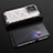 Silicone Transparent Frame Case Cover 360 Degrees AM3 for Oppo Reno8 5G