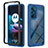 Silicone Transparent Frame Case Cover 360 Degrees for Motorola Moto Edge 30 5G