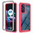 Silicone Transparent Frame Case Cover 360 Degrees for Motorola Moto Edge 30 5G