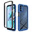 Silicone Transparent Frame Case Cover 360 Degrees for Motorola Moto G31