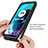 Silicone Transparent Frame Case Cover 360 Degrees for Motorola Moto G71 5G