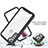 Silicone Transparent Frame Case Cover 360 Degrees for Motorola Moto One Fusion Plus