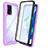 Silicone Transparent Frame Case Cover 360 Degrees for Oppo F19s