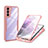 Silicone Transparent Frame Case Cover 360 Degrees for Samsung Galaxy S22 5G