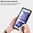 Silicone Transparent Frame Case Cover 360 Degrees for Samsung Galaxy S22 Ultra 5G
