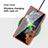 Silicone Transparent Frame Case Cover 360 Degrees for Samsung Galaxy S23 Ultra 5G