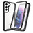 Silicone Transparent Frame Case Cover 360 Degrees M01 for Samsung Galaxy S21 Plus 5G