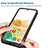 Silicone Transparent Frame Case Cover 360 Degrees MJ1 for Samsung Galaxy A33 5G