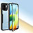 Silicone Transparent Frame Case Cover 360 Degrees MJ1 for Xiaomi Redmi A1