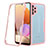 Silicone Transparent Frame Case Cover 360 Degrees MJ2 for Samsung Galaxy M32 5G