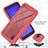 Silicone Transparent Frame Case Cover 360 Degrees YB1 for Samsung Galaxy M01 Core