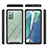 Silicone Transparent Frame Case Cover 360 Degrees YB1 for Samsung Galaxy Note 20 5G