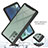 Silicone Transparent Frame Case Cover 360 Degrees YB1 for Samsung Galaxy Note 20 5G