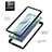 Silicone Transparent Frame Case Cover 360 Degrees YB1 for Samsung Galaxy Note 20 5G