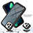 Silicone Transparent Frame Case Cover 360 Degrees YB2 for Apple iPhone 13 Pro Max