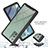 Silicone Transparent Frame Case Cover 360 Degrees YB2 for Samsung Galaxy Note 20 5G