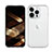 Silicone Transparent Frame Case Cover 360 Degrees ZJ1 for Apple iPhone 14 Pro