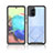 Silicone Transparent Frame Case Cover 360 Degrees ZJ1 for Samsung Galaxy A71 5G