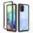 Silicone Transparent Frame Case Cover 360 Degrees ZJ1 for Samsung Galaxy A71 5G