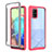 Silicone Transparent Frame Case Cover 360 Degrees ZJ1 for Samsung Galaxy A71 5G