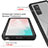 Silicone Transparent Frame Case Cover 360 Degrees ZJ1 for Samsung Galaxy Note 20 5G