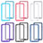 Silicone Transparent Frame Case Cover 360 Degrees ZJ1 for Samsung Galaxy Note 20 5G