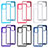 Silicone Transparent Frame Case Cover 360 Degrees ZJ1 for Samsung Galaxy S10 Lite
